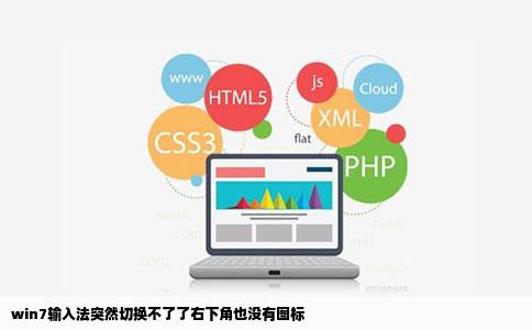 win7输入法突然切换不了了右下角也没有图标