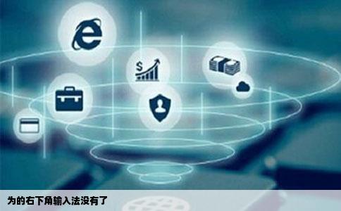为的右下角输入法没有了