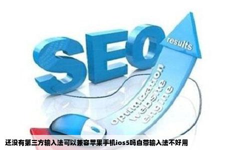 还没有第三方输入法可以兼容苹果手机ios5吗自带输入法不好用