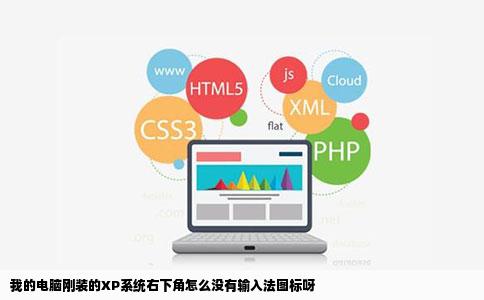 我的电脑刚装的XP系统右下角怎么没有输入法图标呀