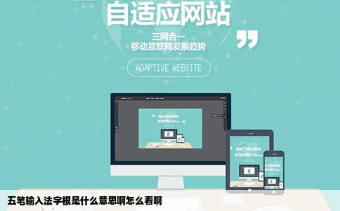 五笔输入法字根是什么意思啊怎么看啊