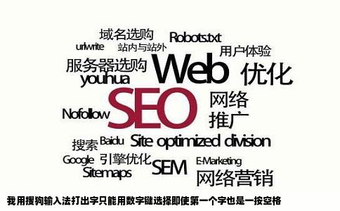 我用搜狗输入法打出字只能用数字键选择即使第一个字也是一按空格