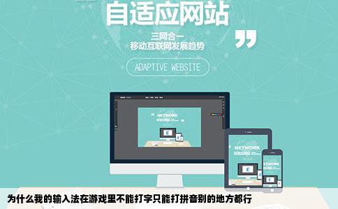 为什么我的输入法在游戏里不能打字只能打拼音别的地方都行