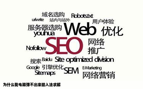 为什么我电脑弹不出来输入法求解