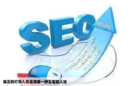 真正的打字人员是用哪一种五笔输入法