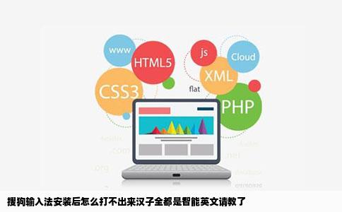 搜狗输入法安装后怎么打不出来汉子全都是智能英文请教了
