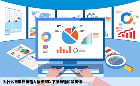 为什么百度日语输入法出现以下图后输的是英语