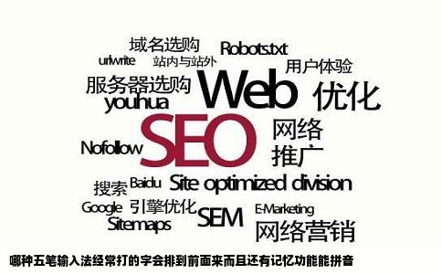 哪种五笔输入法经常打的字会排到前面来而且还有记忆功能能拼音