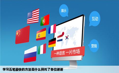 学习五笔最快的方法是什么拜托了各位谢谢