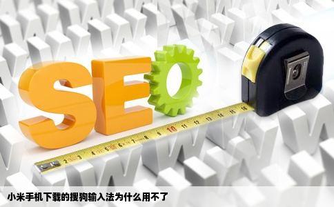 小米手机下载的搜狗输入法为什么用不了