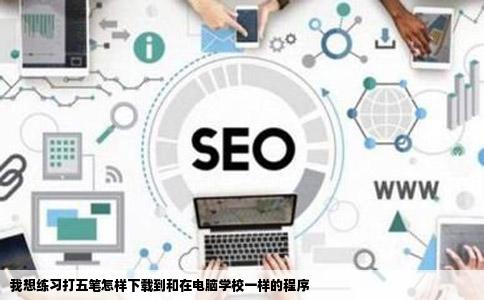 我想练习打五笔怎样下载到和在电脑学校一样的程序