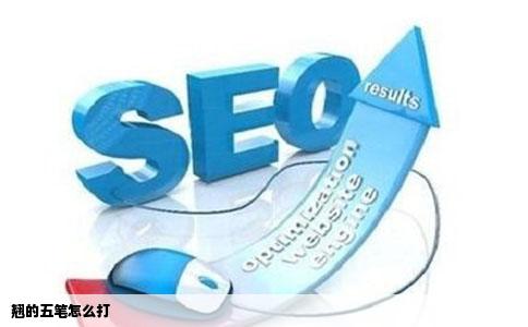 翘的五笔怎么打