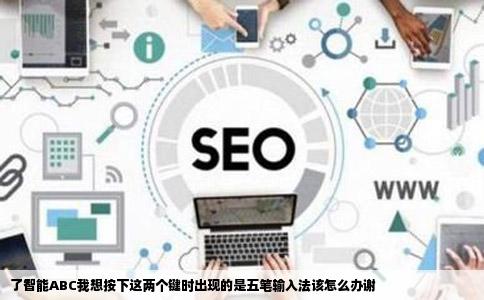 了智能ABC我想按下这两个键时出现的是五笔输入法该怎么办谢