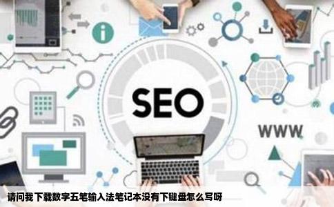 请问我下载数字五笔输入法笔记本没有下键盘怎么写呀