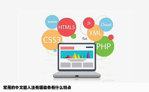 常用的中文输入法有哪些各有什么特点