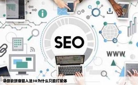 急微软拼音输入法30为什么只能打繁体