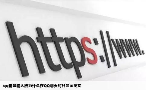 qq拼音输入法为什么在QQ聊天时只显示英文